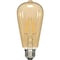 Satco Satco 6.5W ST19 Filament LED Medium Base Transparent Amber 2300K S9579 - alternate 1